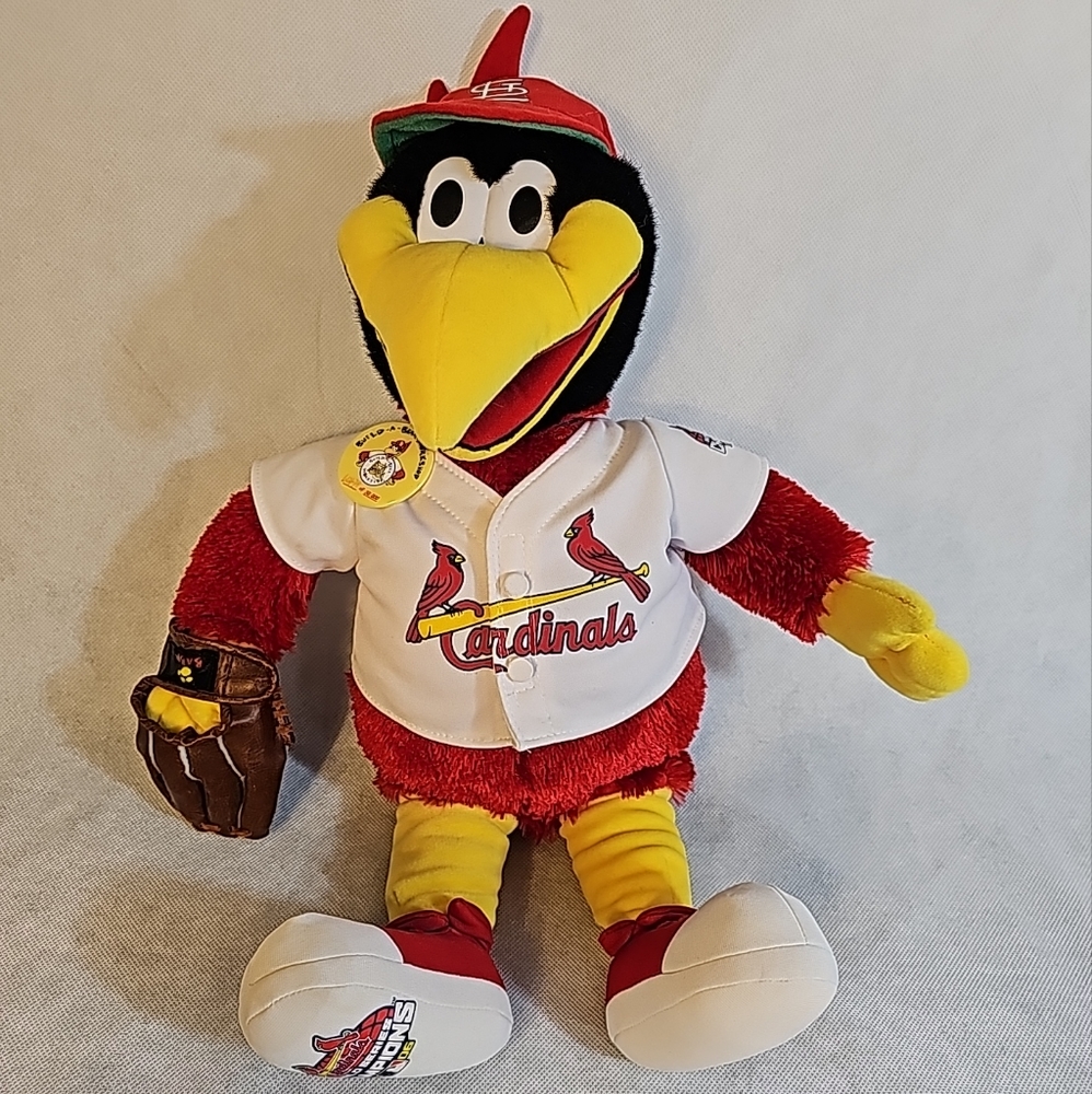 2006 St. Louis Cardinals Champions Build a bear plush Fredbird 20"